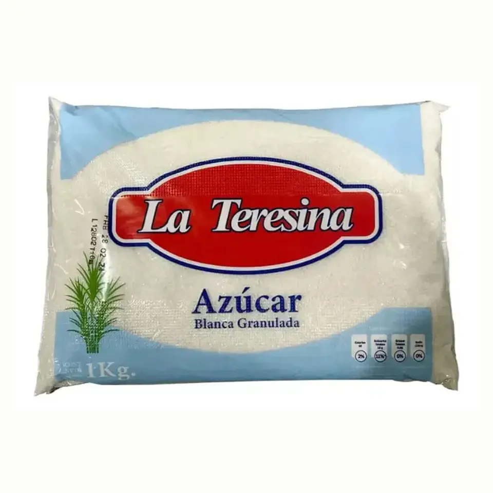 Azucar Blanca La Teresina Bolsa 1kg 1