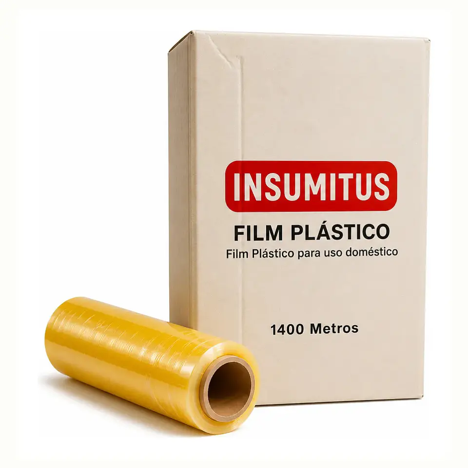 Film Alusa Plastica Resistente Insumitus® 45cm X 1400 Metros 1