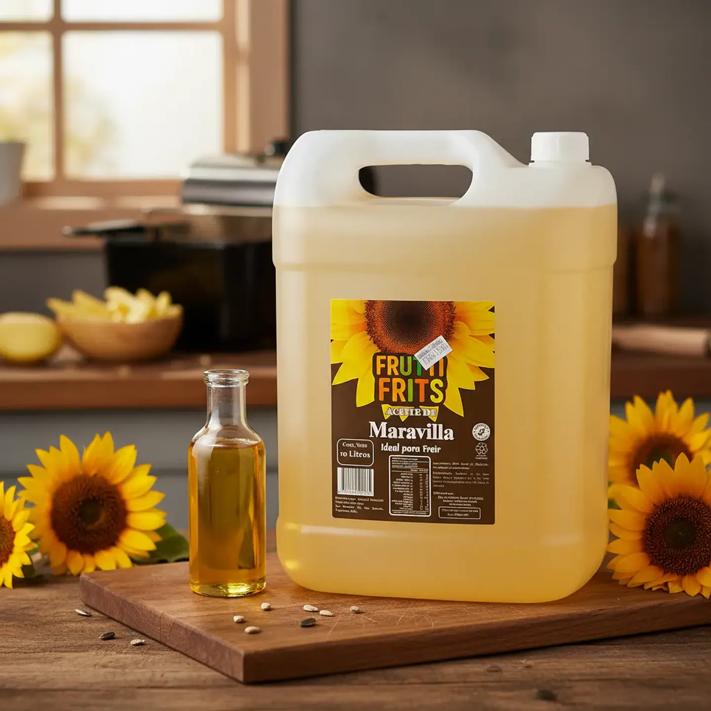 Aceite Para Freir De Maravilla Frutti Frits Bidón 10 Litros 3