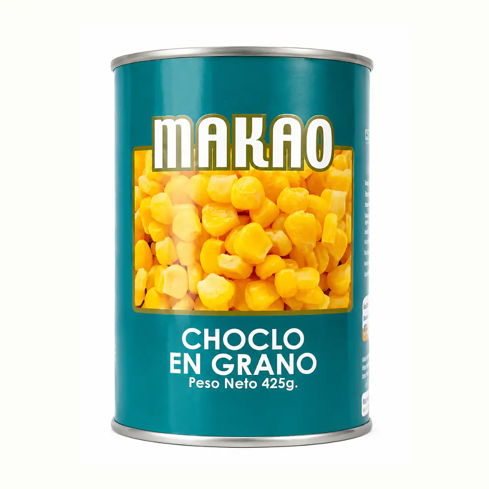 Choclo Dulce En Grano Makao Tarro 425g 1