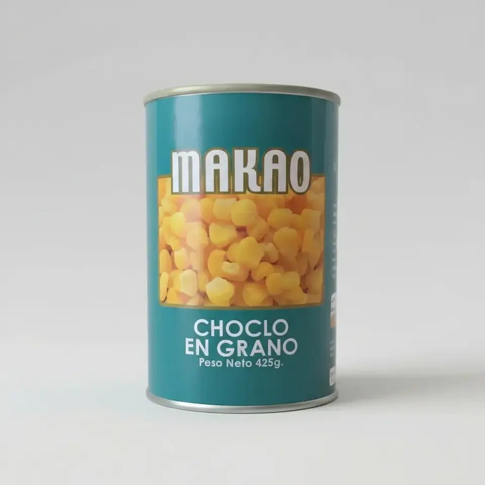 Choclo Dulce En Grano Makao Tarro 425g 6
