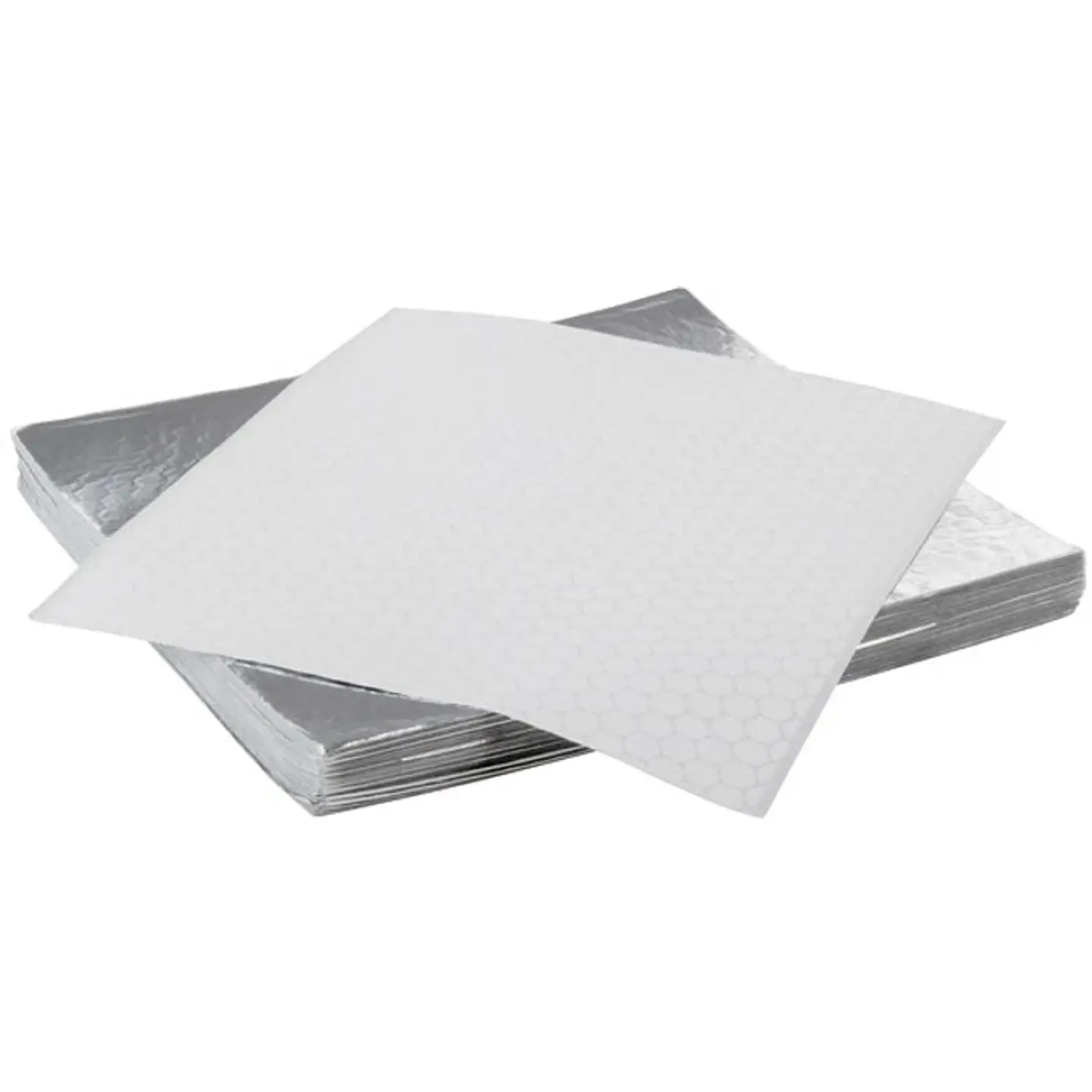 Papel Antigrasa Aluminio 35x35cm - 100 hojas 1