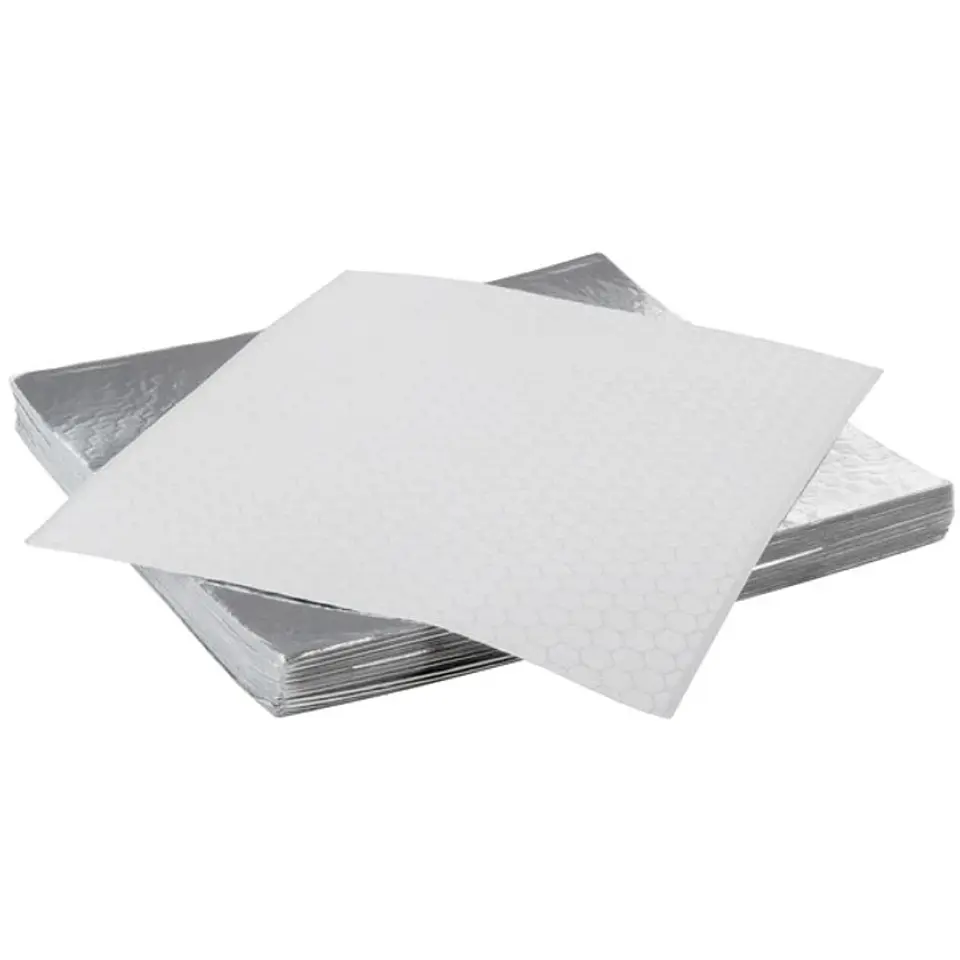 Papel Antigrasa Aluminio 35x35cm - 100 hojas 1