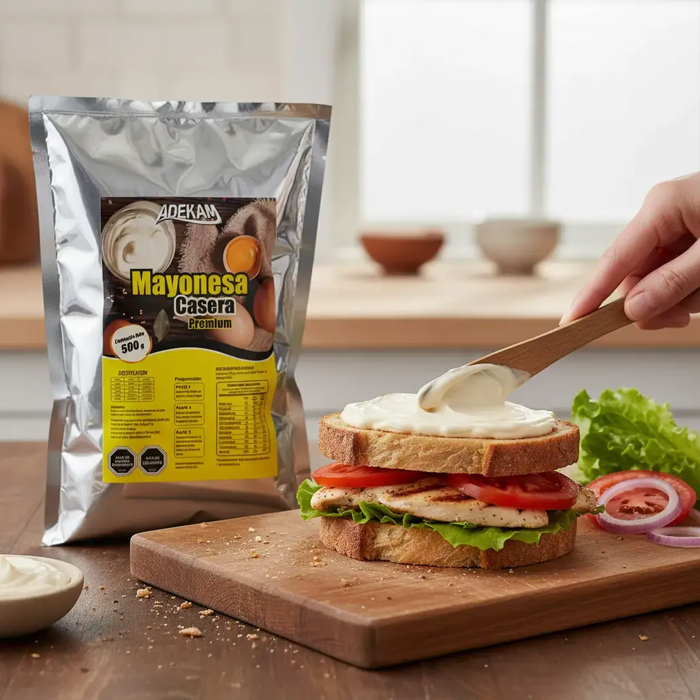 Mayonesa Premium En Polvo Pasteurizada Bolsa 500gr 7