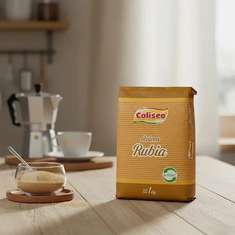 Azucar Rubia Granulada Coliseo Bolsa 1 Kg