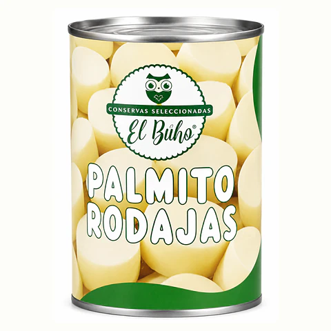 Palmito En Rodajas El Buho Lata 400gr