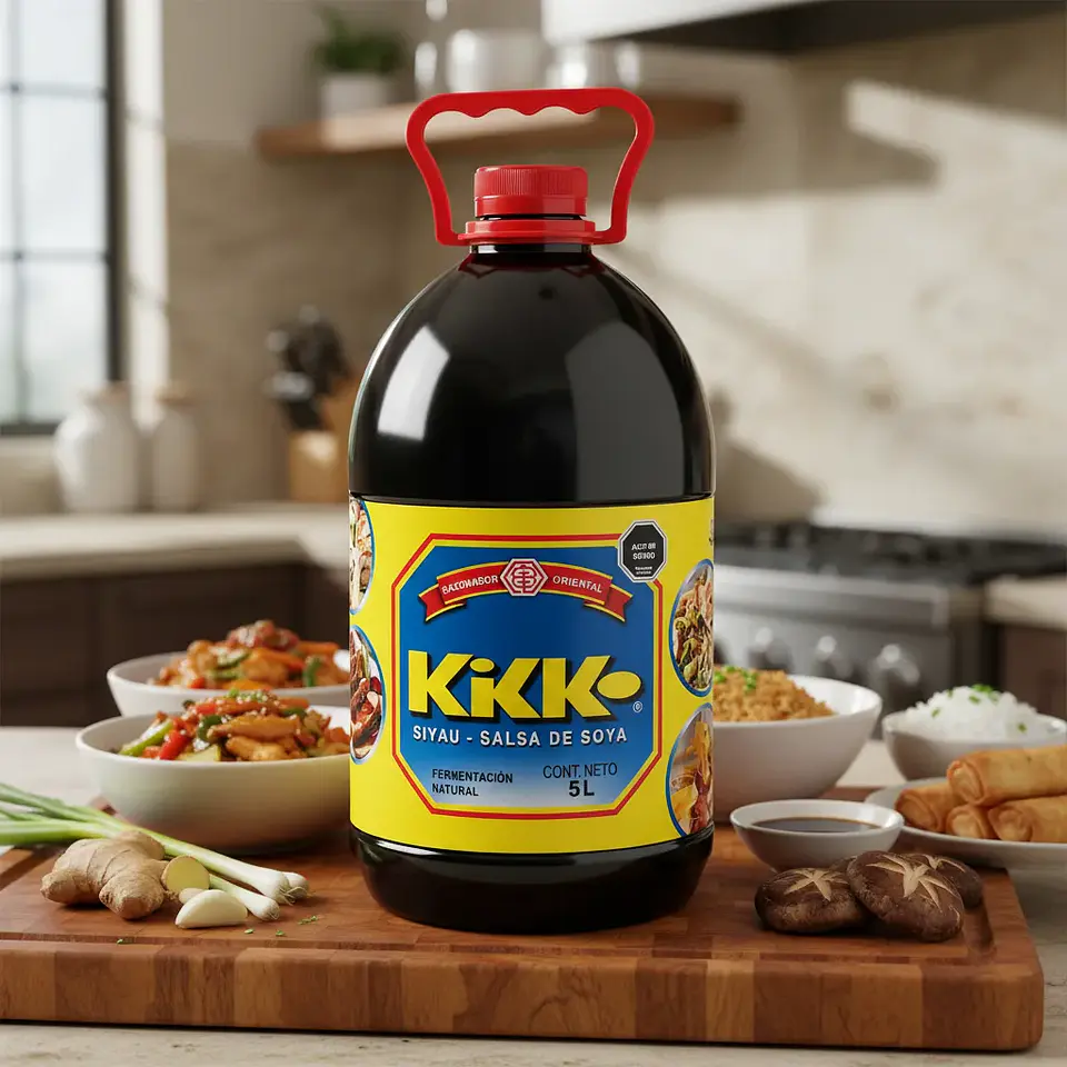 Salsa Soya Kikko Siyao Fermentación Natural Bidón 5 litros 4