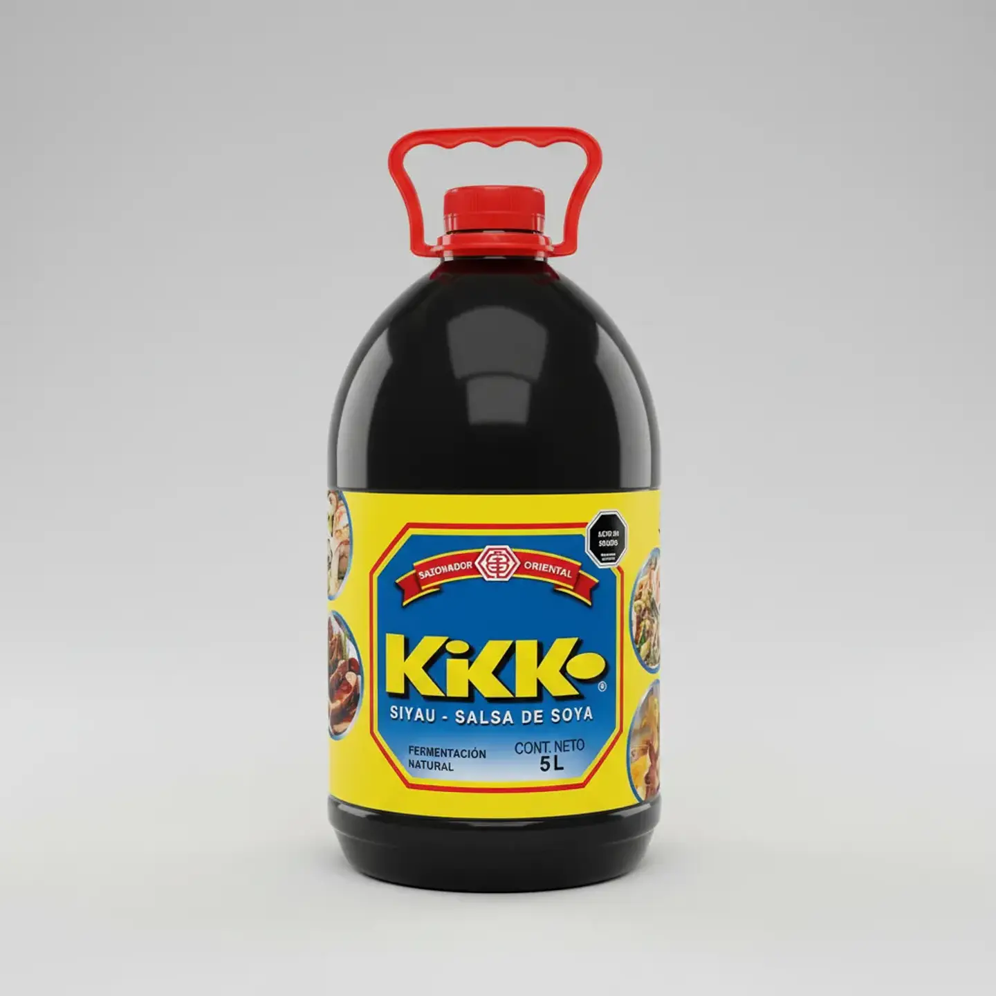 Salsa Soya Kikko Siyao Fermentación Natural Bidón 5 litros 5