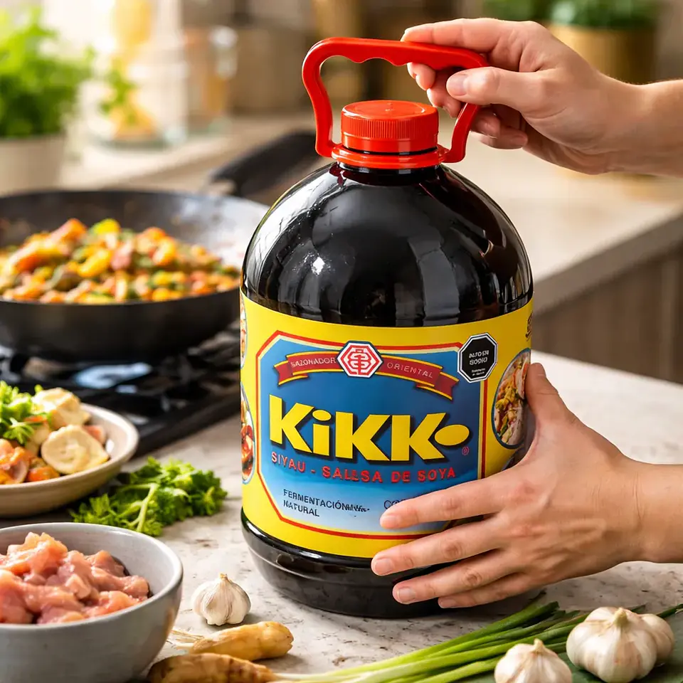 Salsa Soya Kikko Siyao Fermentación Natural Bidón 5 litros 6