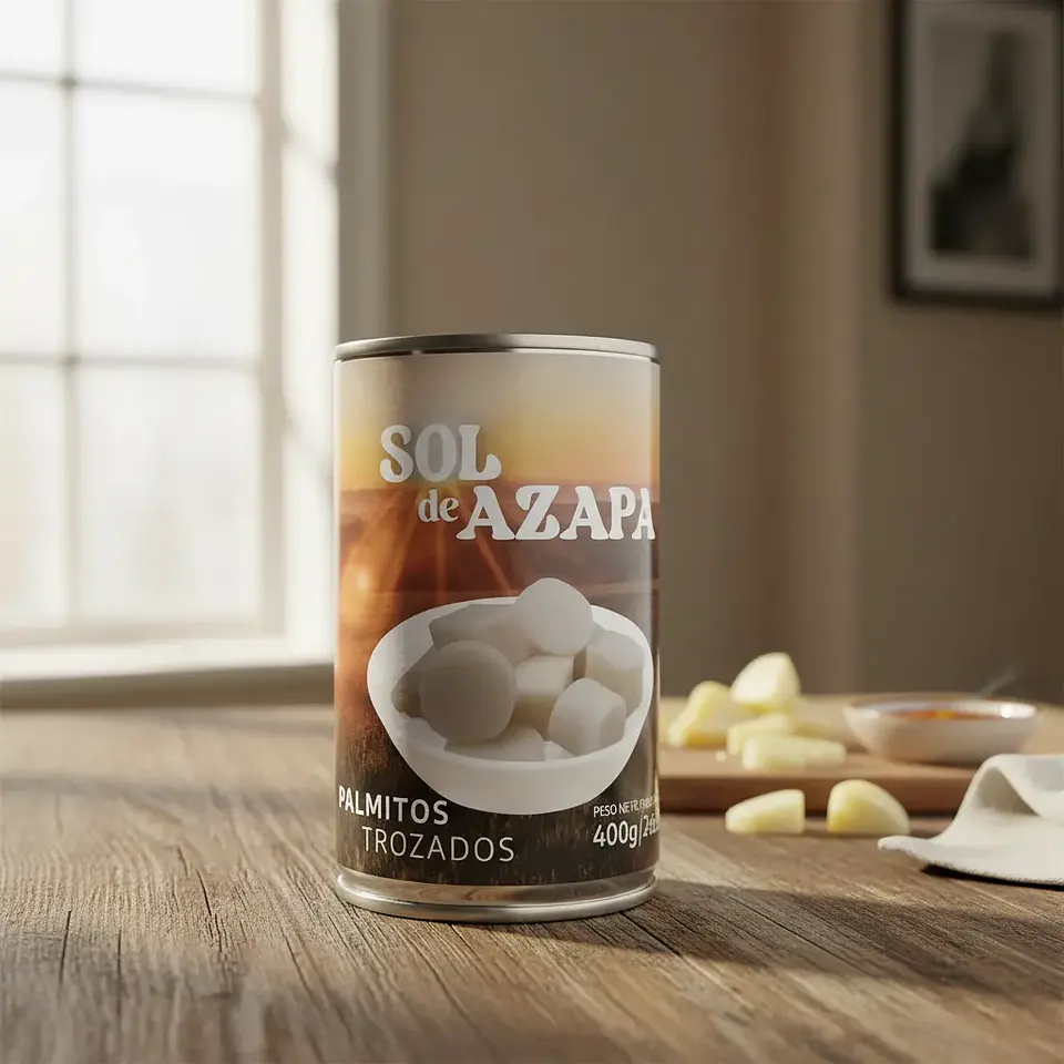 Palmitos Trozados Sol De Azapa Tarro 400gr 5