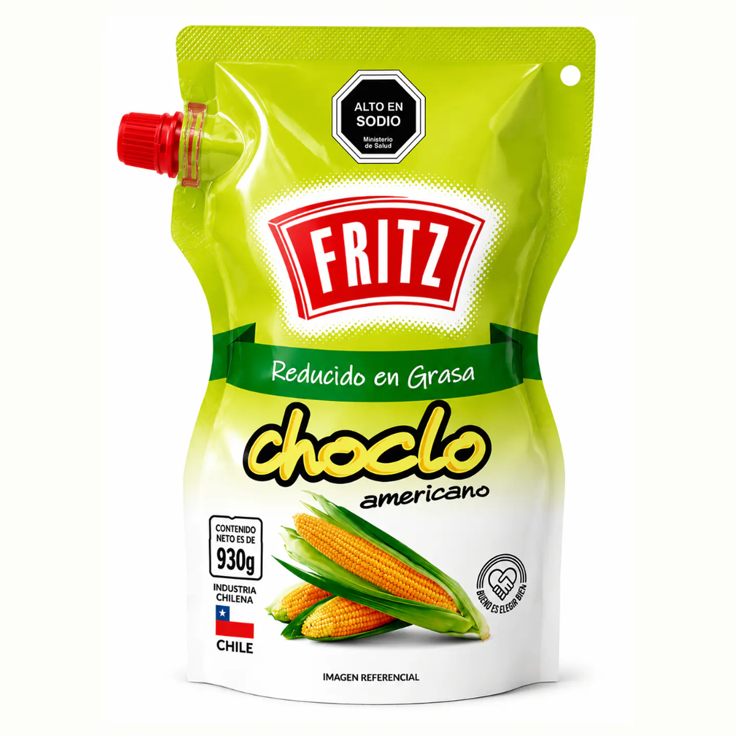 Salsa De Maiz Choclo Americano Fritz Bolsa 930gr 1