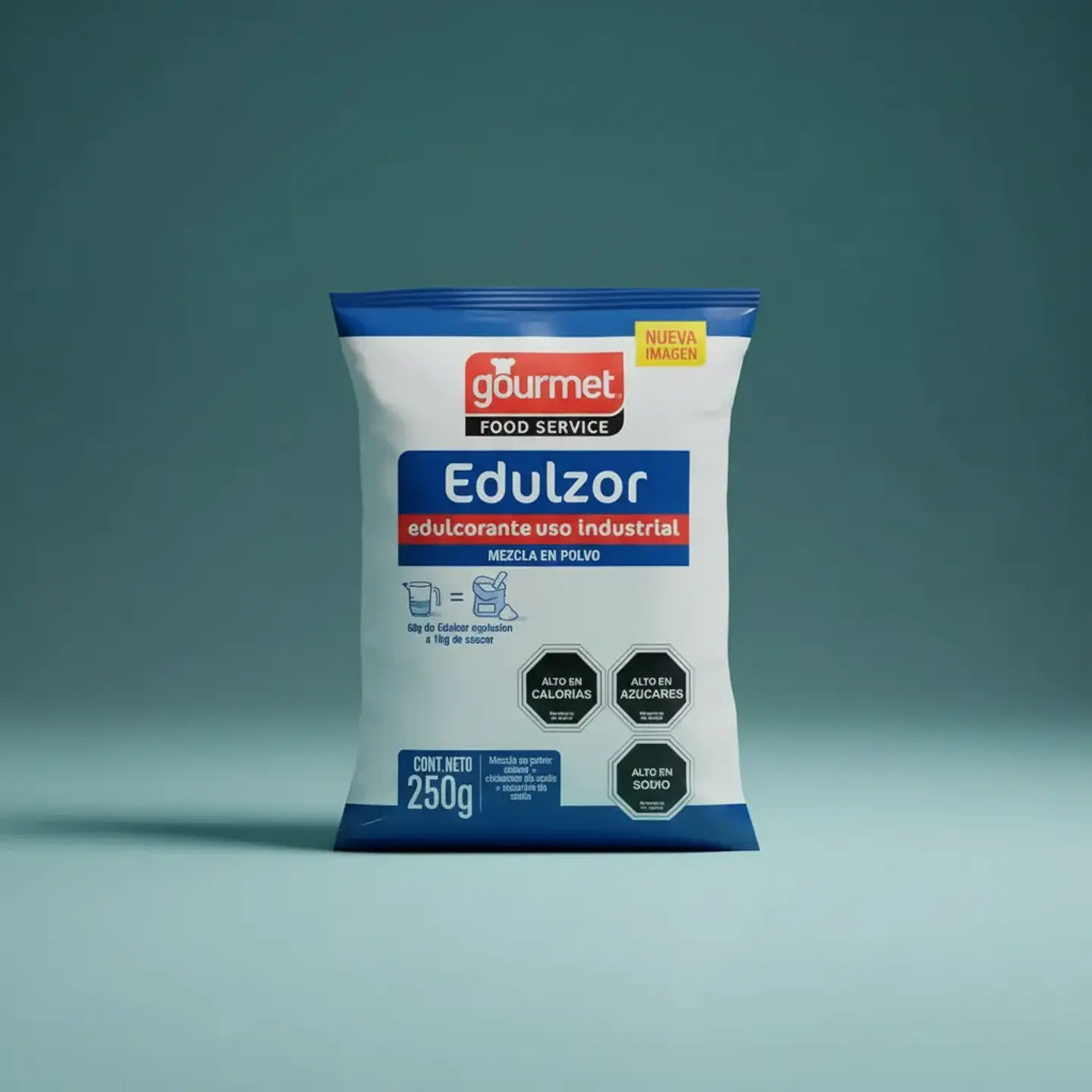 Edulzor Edulcorante En Polvo Gourmet 250g 4