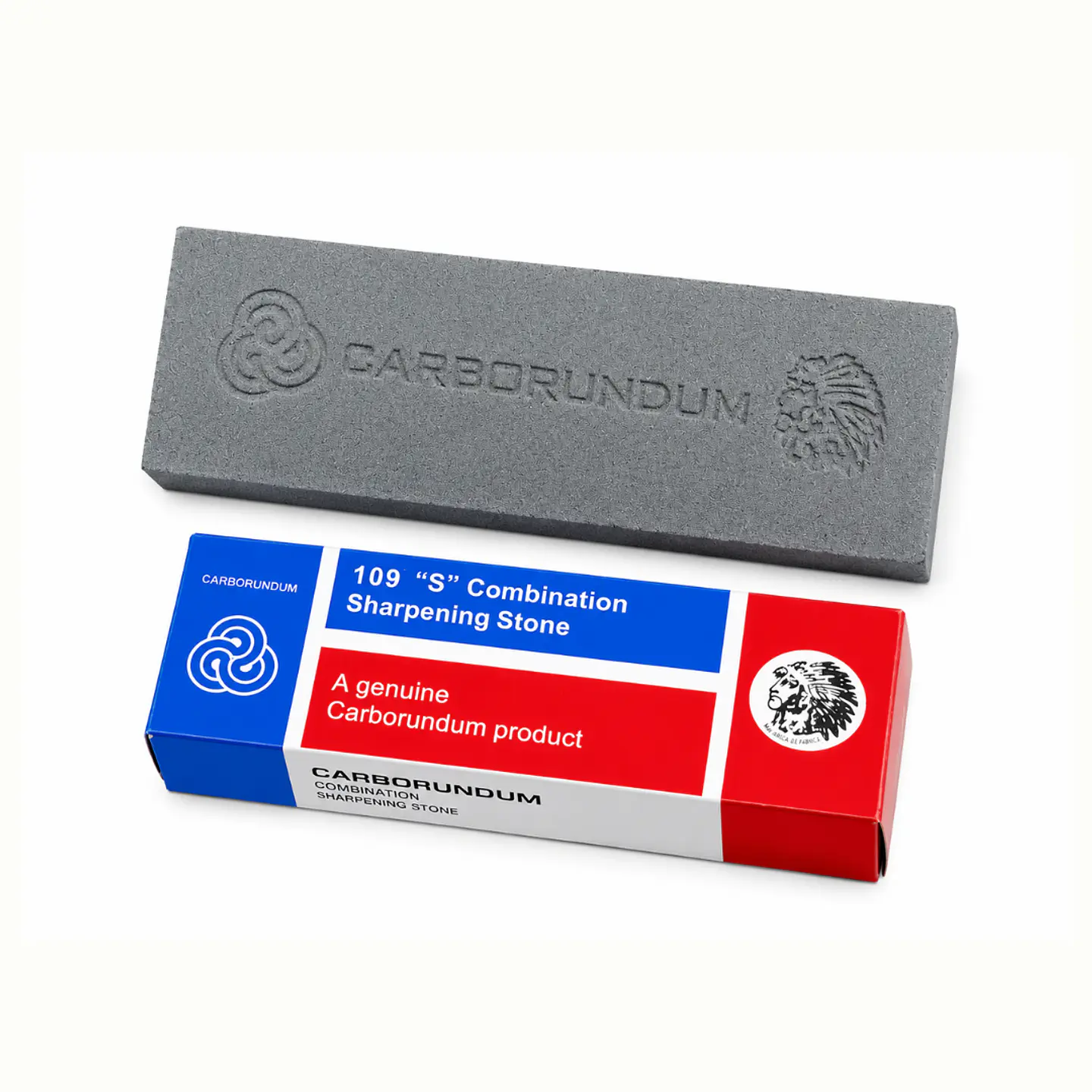 Piedra De Afilar Profesional Doble Cara Carborundum 109 S 1