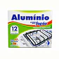 Pack 12 Unidades Papel Aluminio Protector De Cocina 27x27cm - Miniatura 1