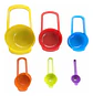 Set De 6 Cucharas Medidoras Para Reposteria Y Cocina - Miniatura 5