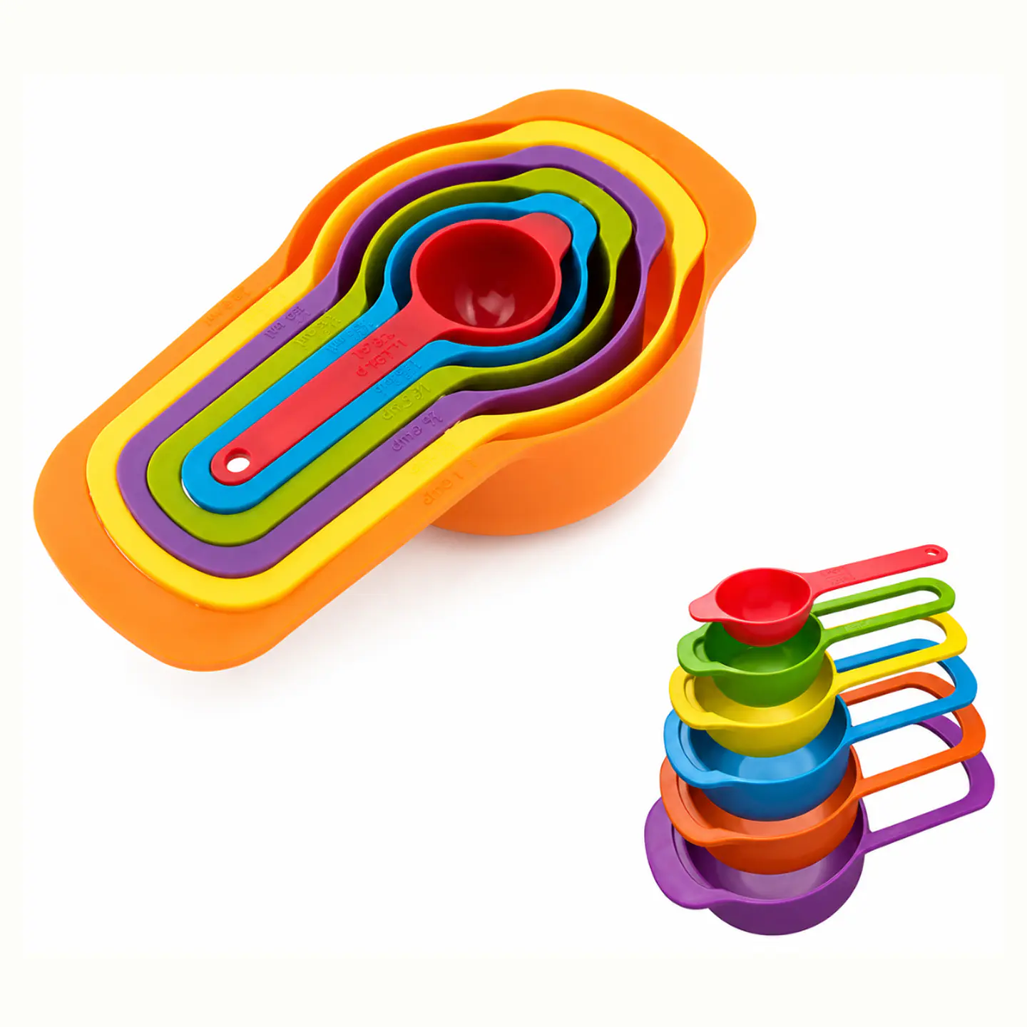 Set De 6 Cucharas Medidoras Para Reposteria Y Cocina 1