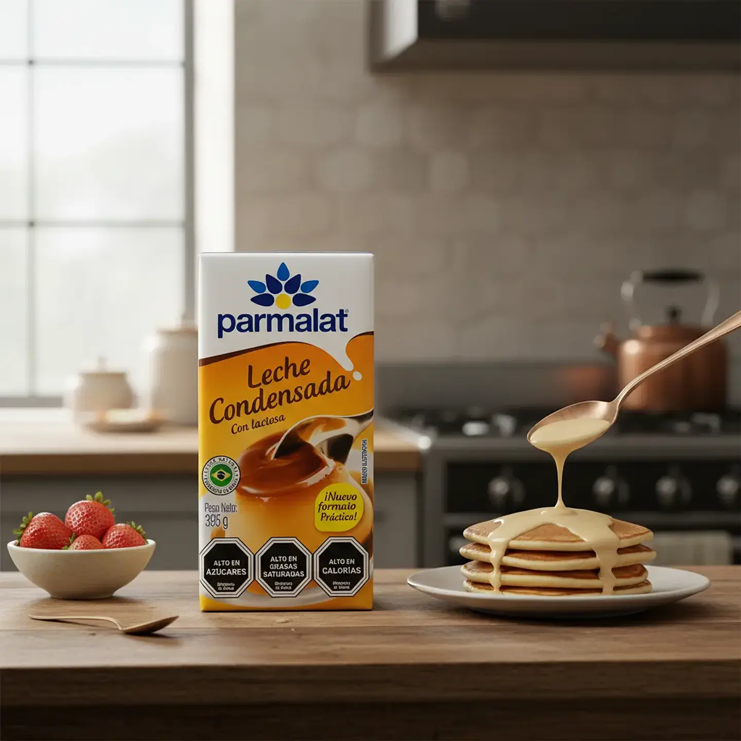 Leche Condensada Parmalat 395gr 5