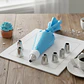 Set Repostería Manga Pastelera Reutilizable Con 6 Boquillas - Miniatura 4