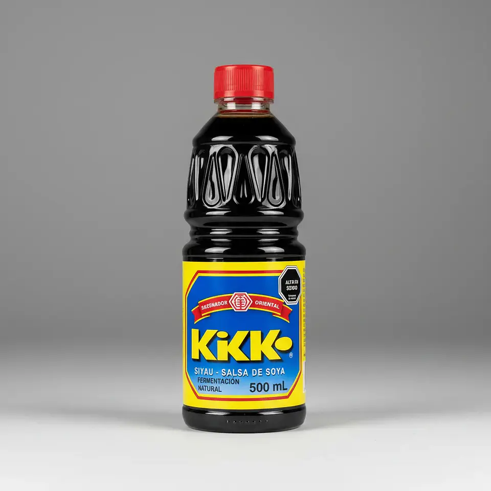 Salsa Soya Kikko Siyao Fermentación Natural Botella 500ml 4