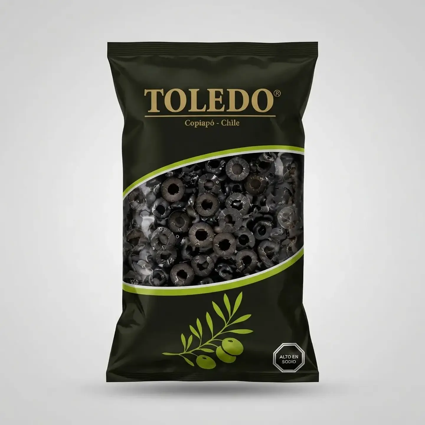 Aceitunas Negras Rebanadas Toledo Peso Neto Drenado 1kg 5