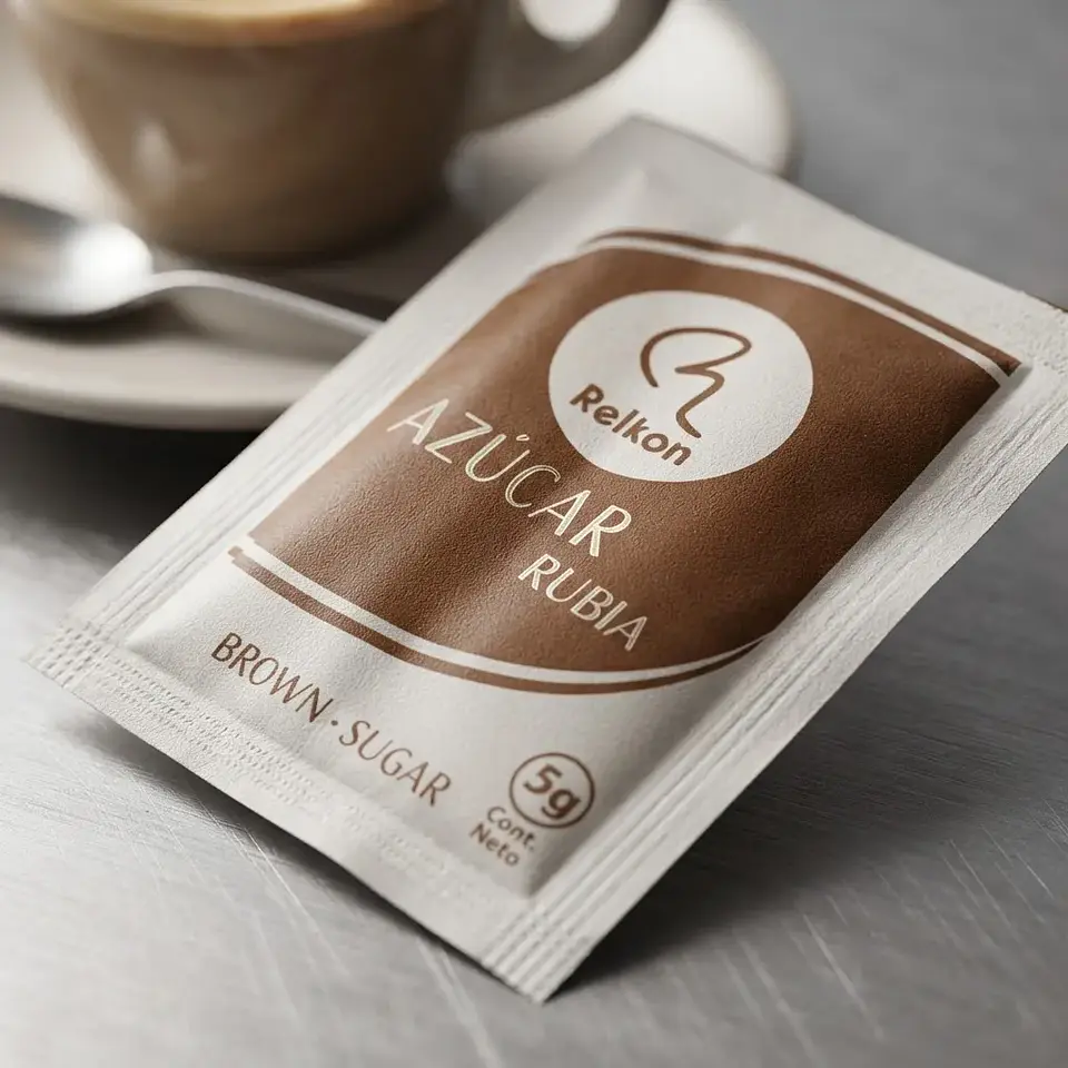 Azucar Rubia En Sachet (5gr x 100 Sobres)  4