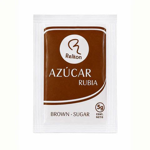 Azucar Rubia en Sachet (5gr x 800 Sobres) Relkon