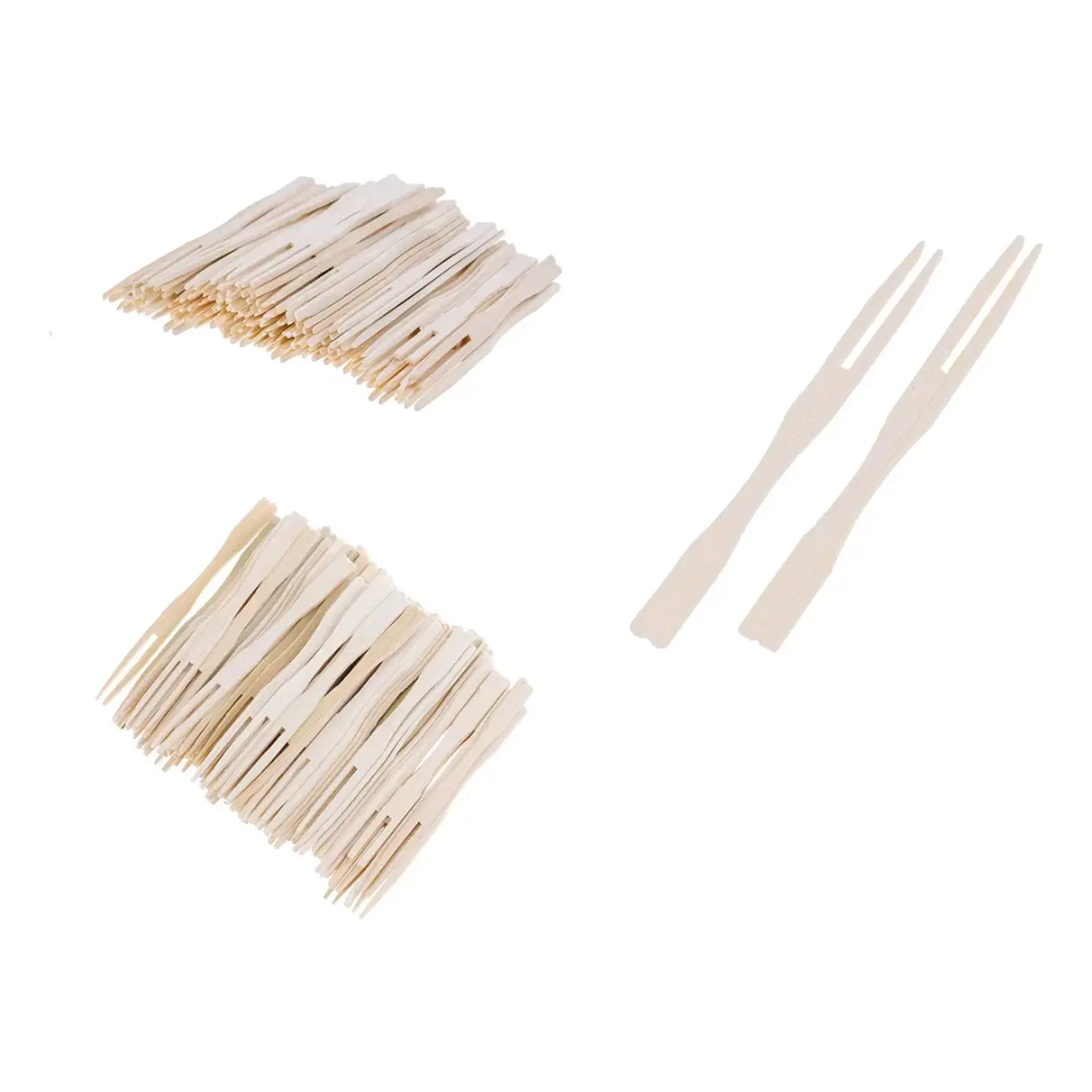 Pinchos para Coctel de Madera 12cm (100 Unidades) 1