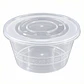 Contenedor Plastico Microondeable Redondo 1250ml - 50 Unidades - Miniatura 1