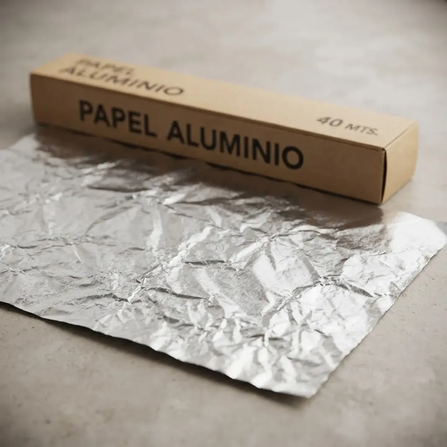 Rollo de Papel Aluminio 40 metros 7