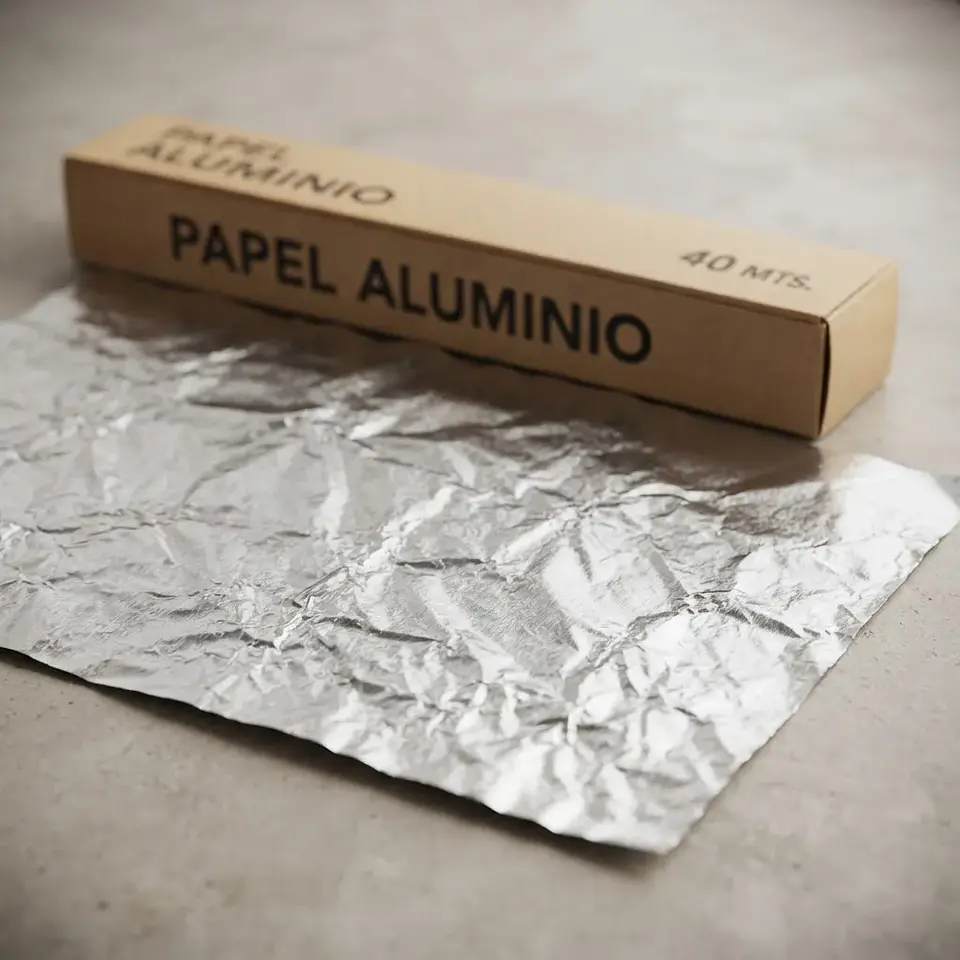Rollo de Papel Aluminio 40 metros 7