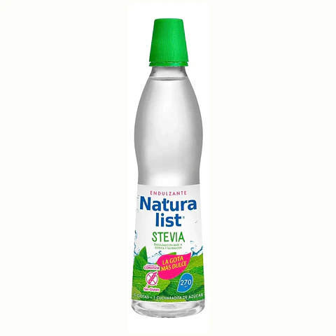 Endulzante Liquido Naturalist Stevia Y Sucralosa 270ml