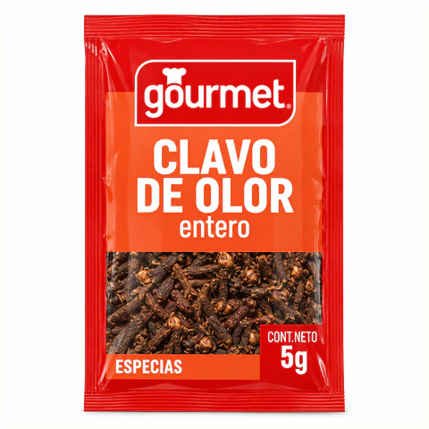 Clavo de Olor Entero Gourmet -  5gr
