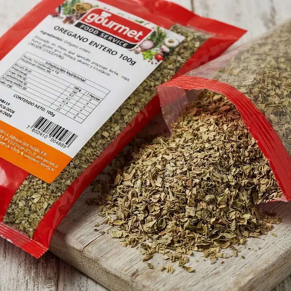 Orégano Entero Gourmer Formato De 100gr 2