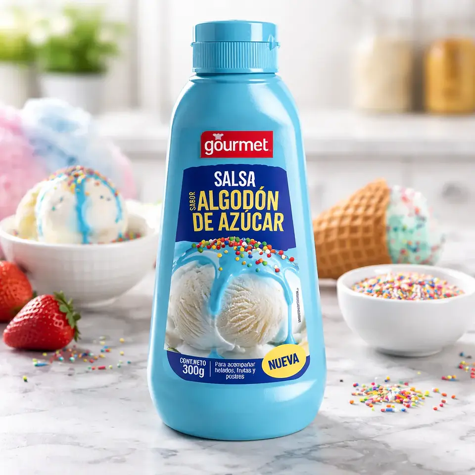 Salsa Algodón De Azúcar Botella De 300gr 5