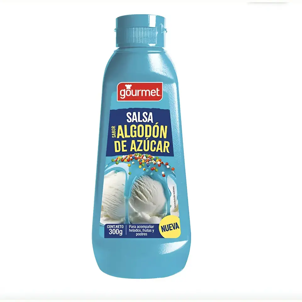 Salsa Algodón De Azúcar Botella De 300gr 1