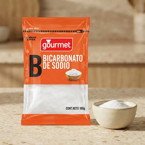 Bicarbonato De Sodio Gourmet Bolsa De 100gr 