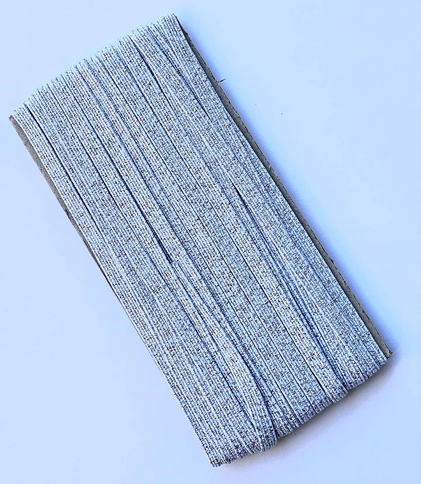 Elástico Plano Glitter 6mm x 5 Metros 3