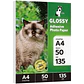 Papel Fotográfico Adhesivo A4 Antióxido Mate y Glossy | 115, 128 y 135 gsm - Miniatura 4