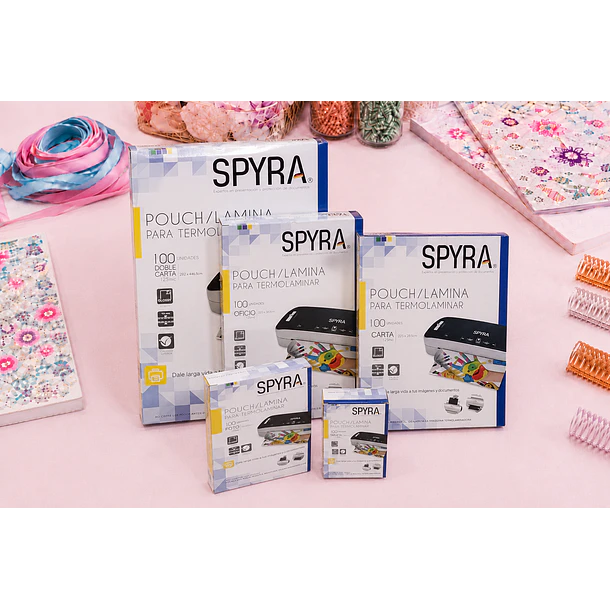 Micas de Termolaminación Spyra 100 Unidades 1