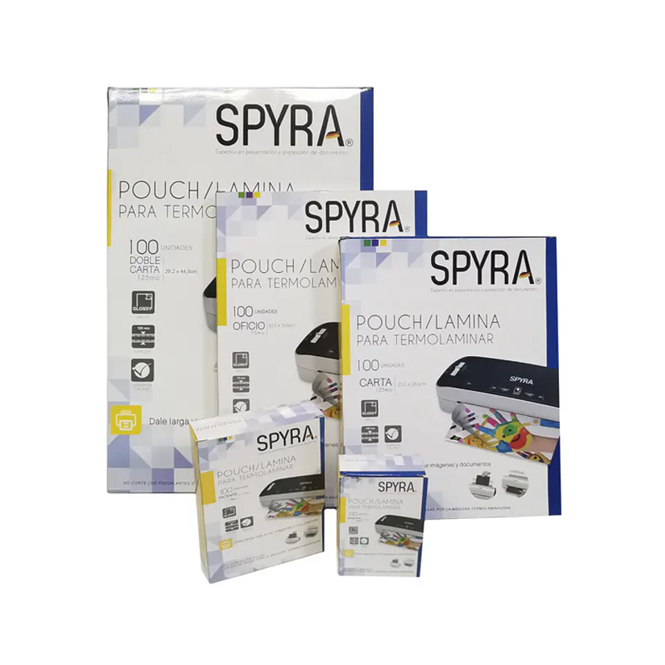 Micas de Termolaminación Spyra 100 Unidades 2