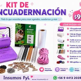 Kit Encuadernación Spyra Emprende A5