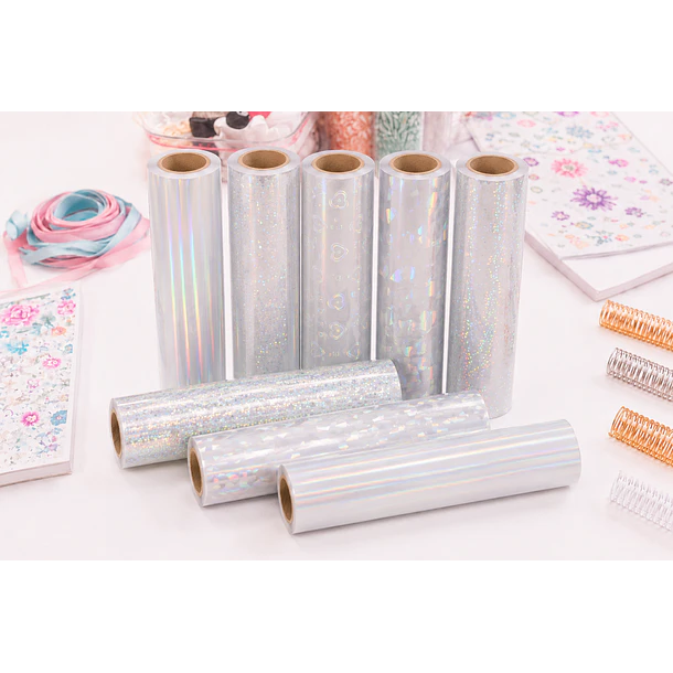 Rollo Laminado en Frío Holográfico 30 cm 1