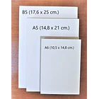 Resma 500 hojas bond 140 gramos A5 3