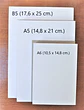 Resma 500 hojas bond 140 gramos A5 - Miniatura 3