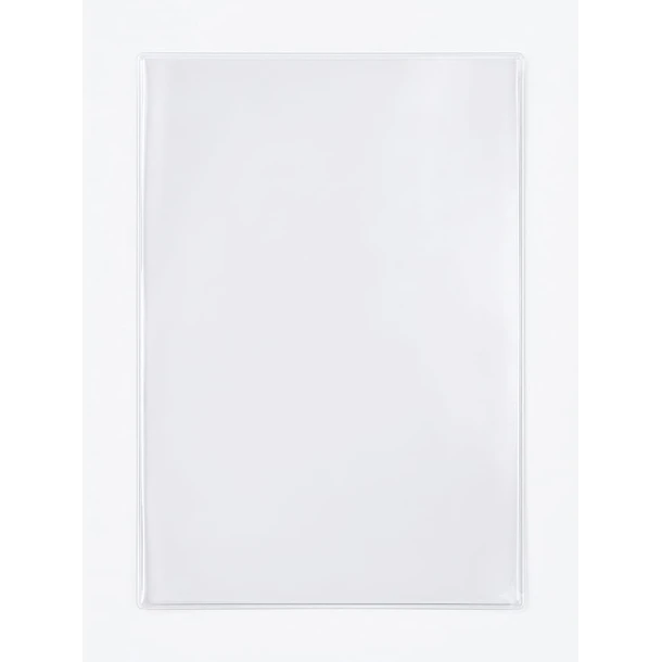 Bolsillo PVC Transparente para Agendas y Cuadernos A5 2