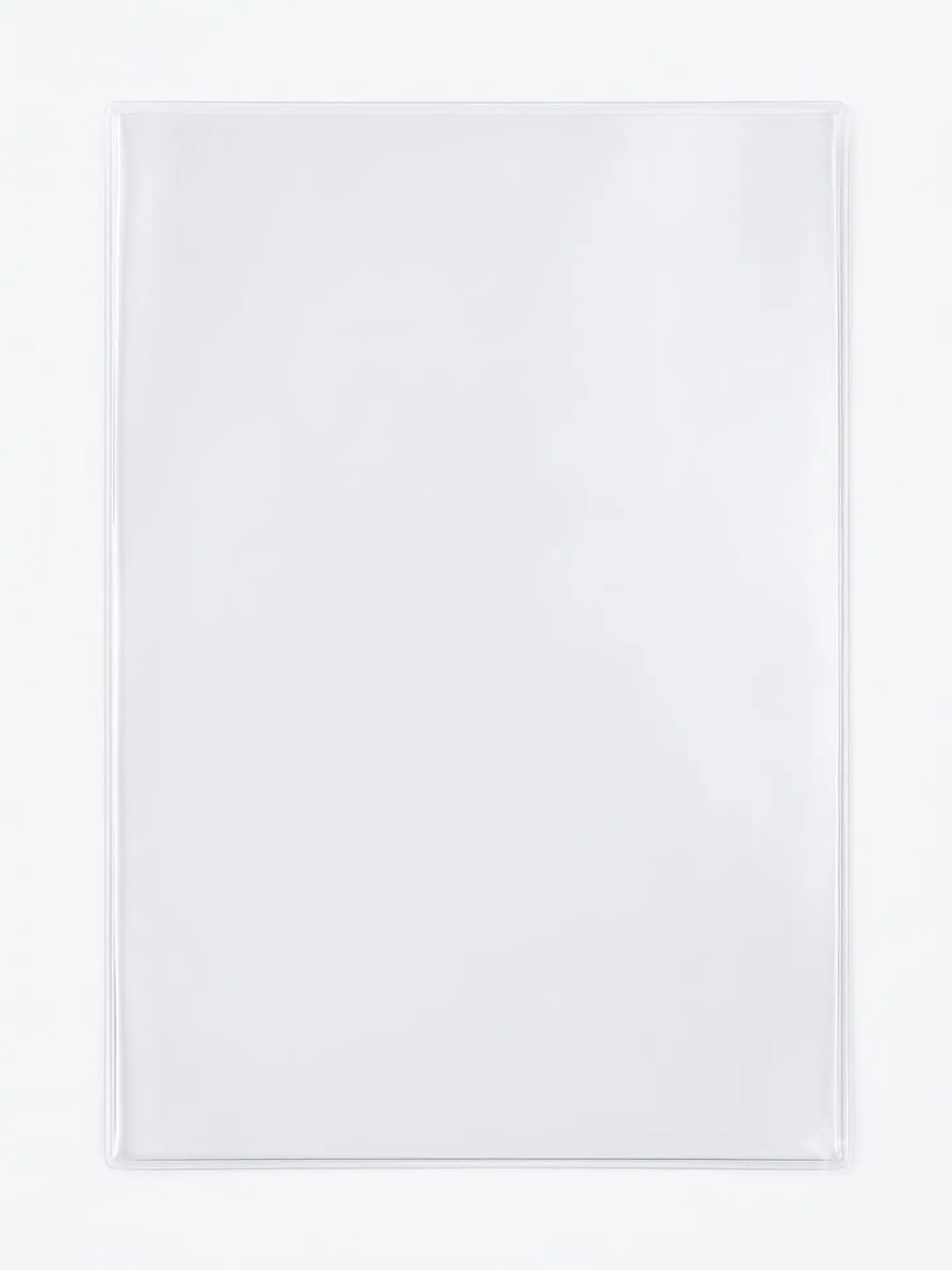 Bolsillo PVC Transparente para Agendas y Cuadernos A5 2