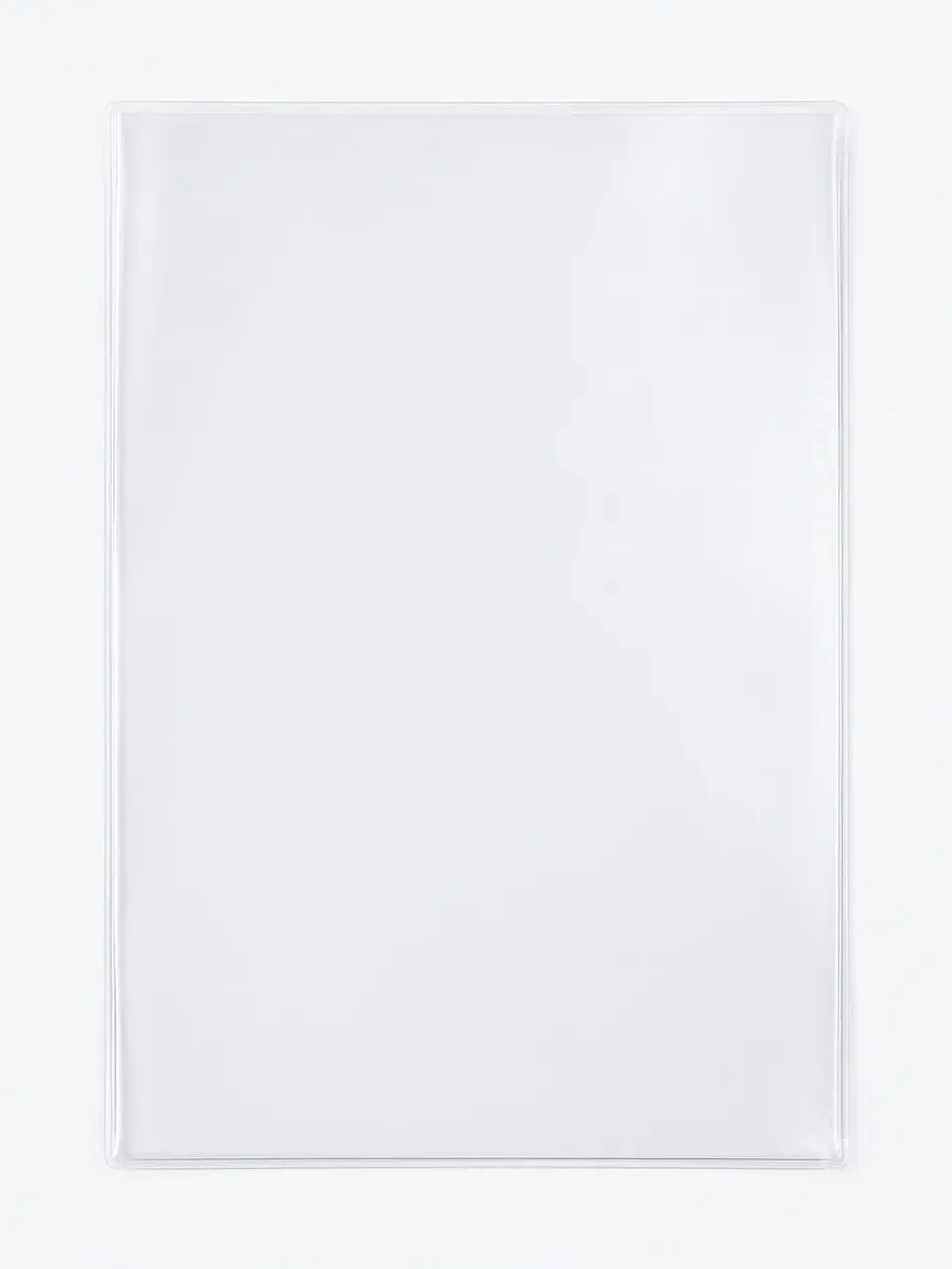 Bolsillo PVC Transparente para Agendas y Cuadernos A5 2