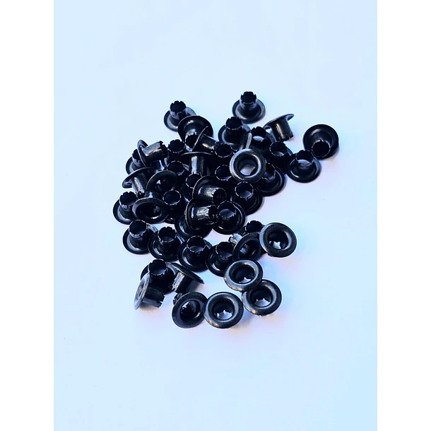 Ojetillos/Eyelets Metálicos 4mm Colores- Mayorista 5