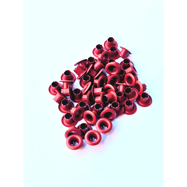 Ojetillos/Eyelets Metálicos 4mm Colores- Mayorista 6