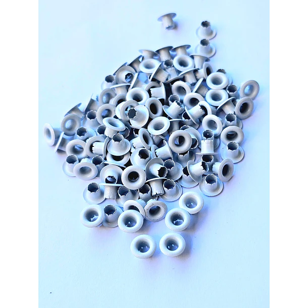 Ojetillos/Eyelets Metálicos 4mm Colores- Mayorista 3